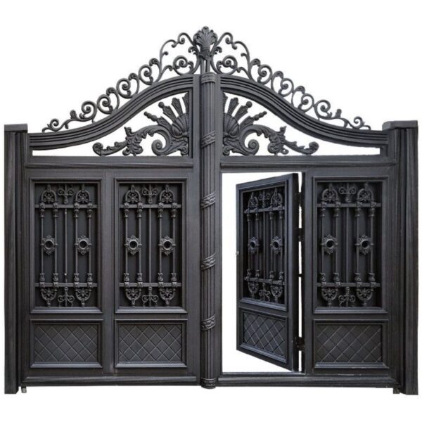 steel door Wrought Iron